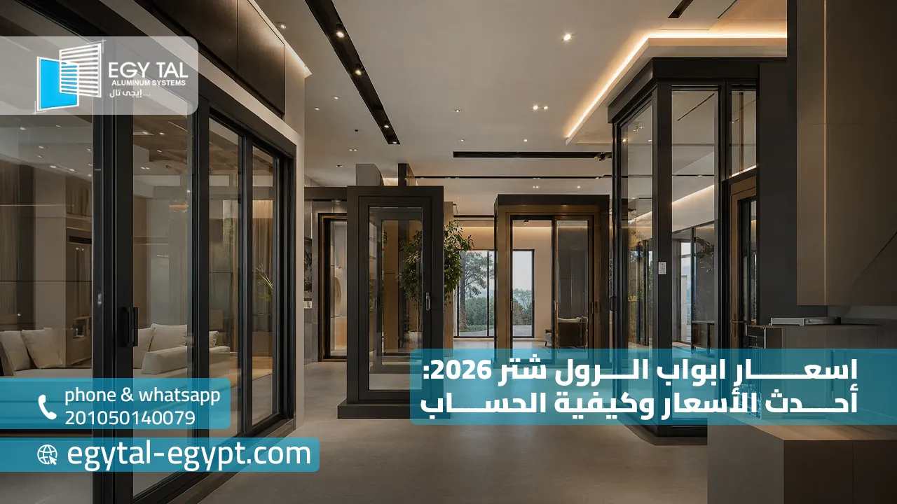 اسعار ابواب الرول شتر 2026 أحدث الأسعار وكيفية الحساب