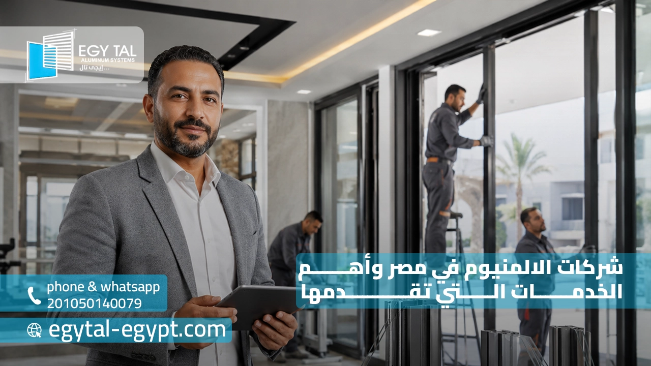 ومن خلال هذه الخدمات المتكاملة، توفر إيجي تال حلولًا احترافية تلبي احتياجات العملاء وتساعدهم على الحصول على أعمال ألومنيوم تجمع بين الجودة و المتانة والتصميم العصري.