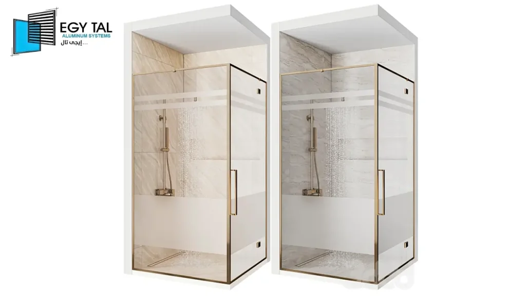 مقاسات كابينة الشاور