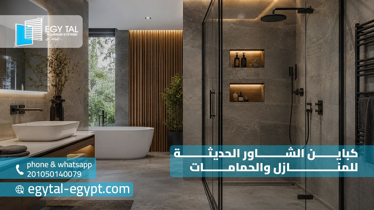 كباين الشاور الحديثة للمنازل والحمامات